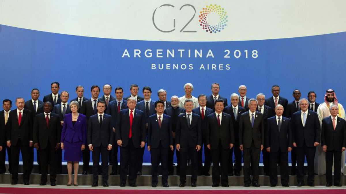 altText(En el cierre, el G20 logró acordar un documento común pero adaptado a Estados Unidos)}