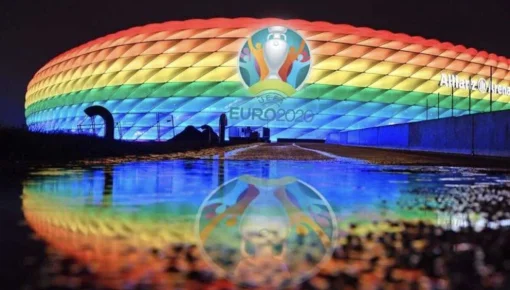 La UEFA prohíbe iluminar el estadio de Múnich con los colores LGBTIQ+