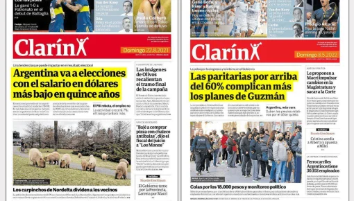 Clarín volvió a mostrar la hilacha y Cristina se lo marcó