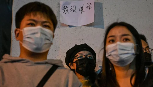 China: masivas protestas contra los confinamientos por Covid