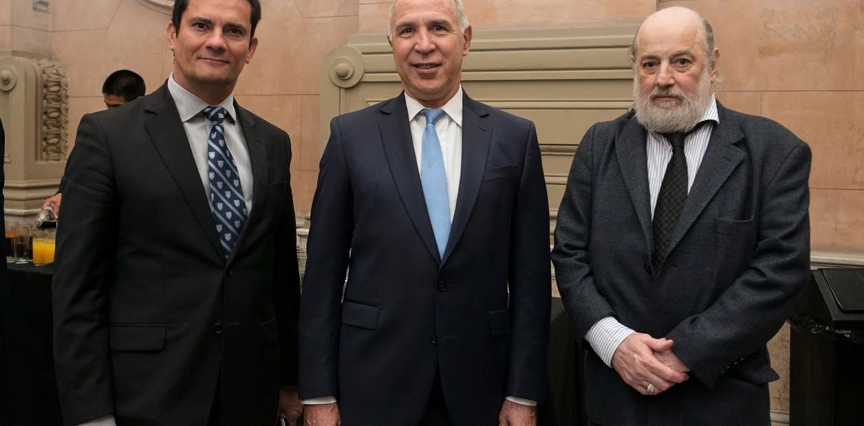 Sergio Moro, Ricardo Lorenzetti y Claudio Bonadio.