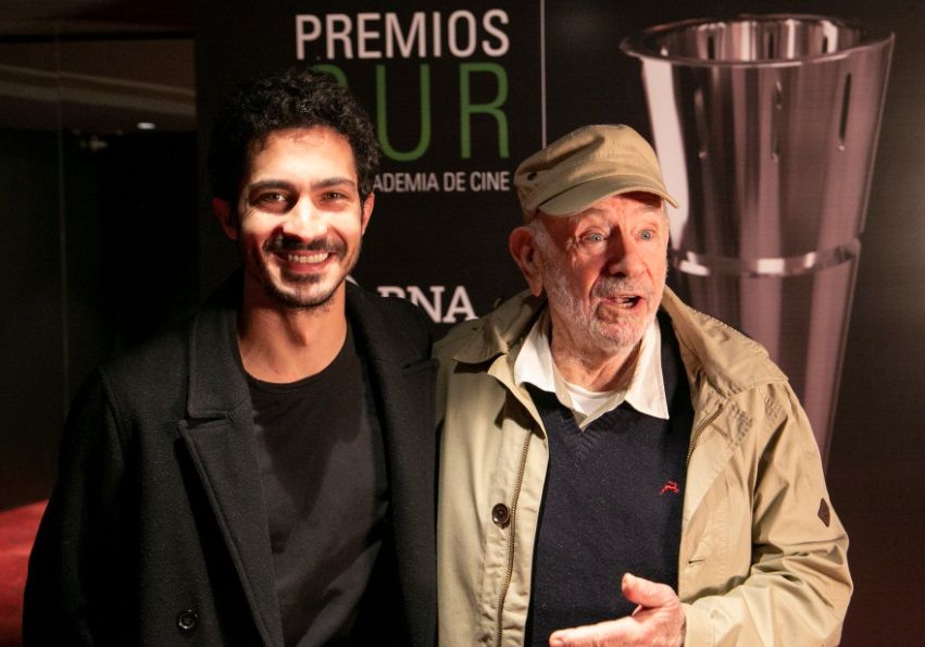 Chino Darín y el ganador como Mejor Actor Protagónico por 