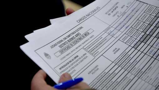 Escrutinio definitivo en Buenos Aires: UP fue la fuerza más votada en las PASO