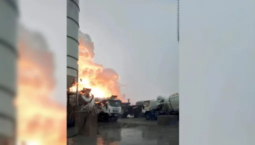 Temporal en el AMBA: la impactante explosión que provocó un rayo