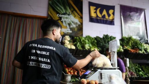 Feriazo de ECAS a precio popular: venden más de 10.000 kilos de verduras