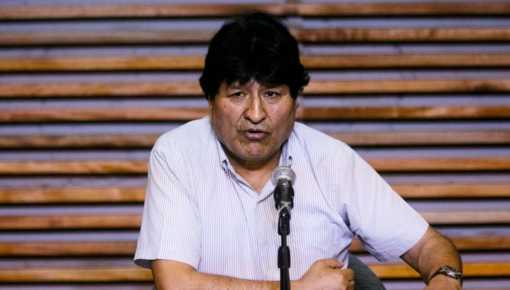 Evo Morales anunció que iniciará una huelga de hambre