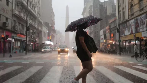 Lluvias y viento en el AMBA: cuándo llega el cambio de tiempo y cómo seguirá la semana