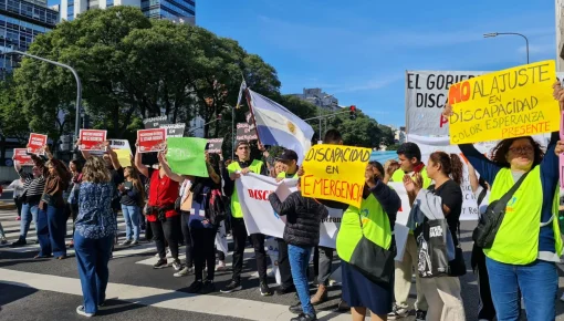 Nueva marcha al Ministerio de Salud por la emergencia en discapacidad 