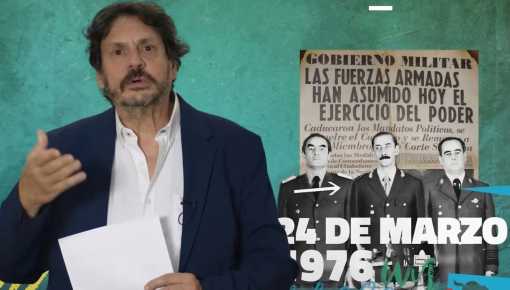 Felipe Pigna y el minuto a minuto del golpe de Estado del 24 de marzo de 1976
