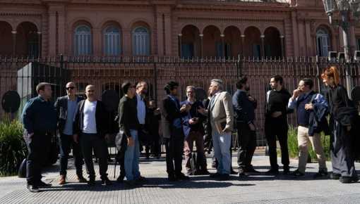 Casa Rosada: presentan un amparo para que los periodistas puedan ingresar