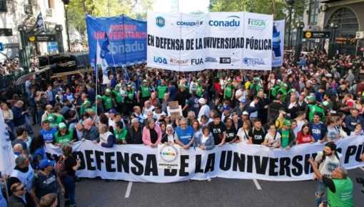 Convocan una nueva marcha federal universitaria para el 12 de mayo