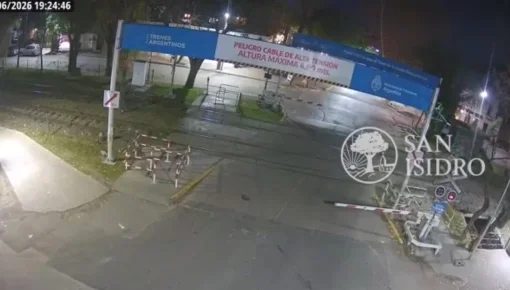 Un nuevo video revela el choque en el paso a nivel donde murió Ernestina Pais