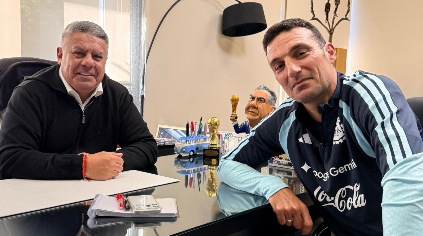 Scaloni acordó su continuidad como entrenador de la Selección